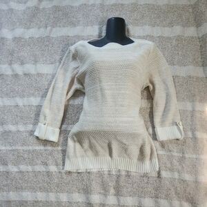 & Other Stories Cream Knit Sweater